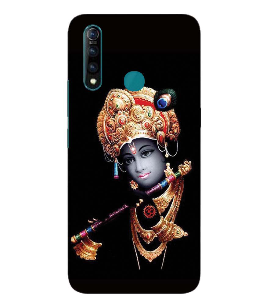 D1540-Beautiful Looking Lord Krishna Back Cover for Vivo Z1 Pro