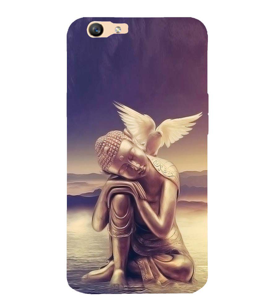 D1582-Lord Buddha Back Cover for Oppo F1s : A59
