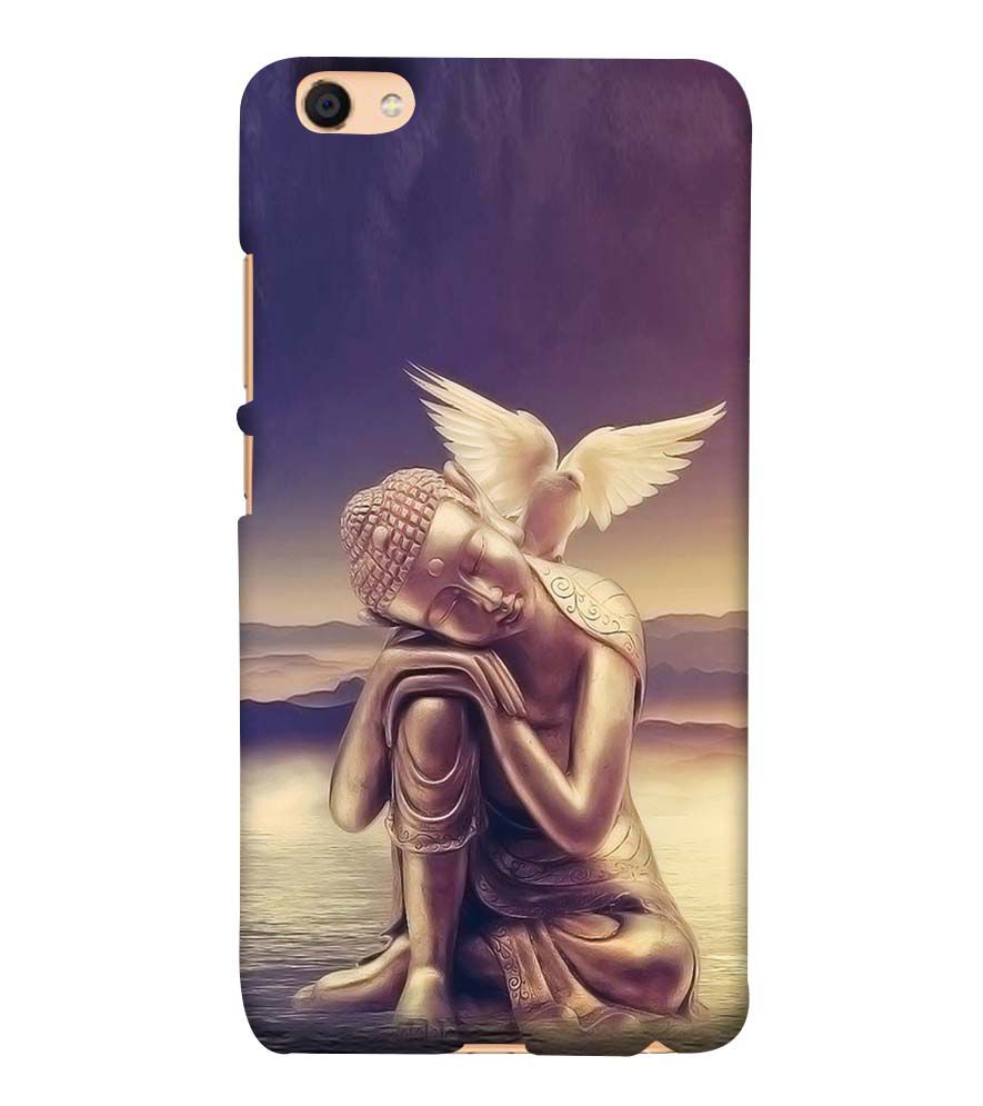 D1582-Lord Buddha Back Cover for vivo Y55s