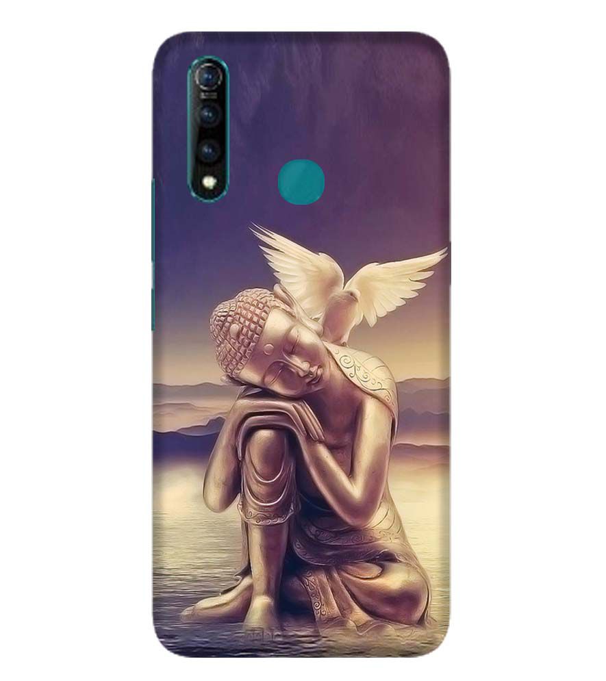 D1582-Lord Buddha Back Cover for Vivo Z1 Pro