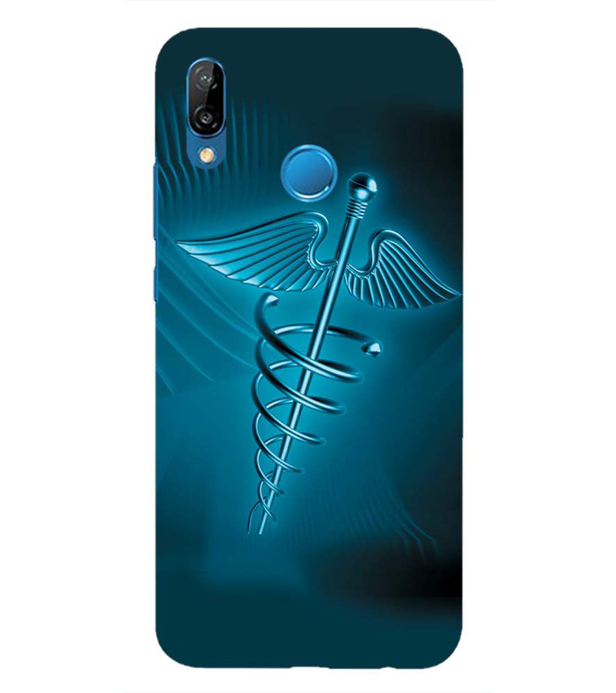D1707-Medical Care Back Cover for Huawei Nova 3e