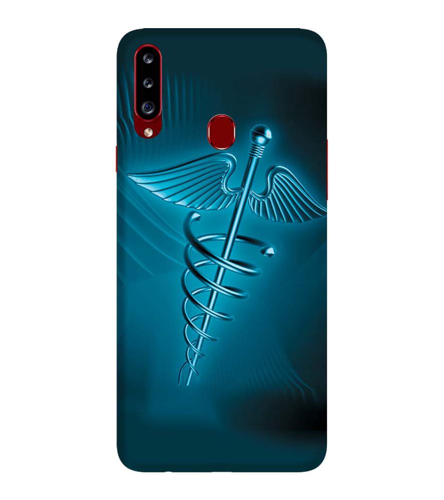 D1707-Medical Care Back Cover for Samsung Galaxy A20s