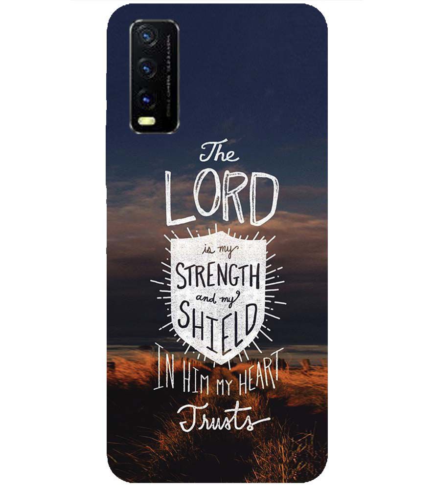 D2206-In Lord My Heart Trusts Back Cover for vivo Y20s