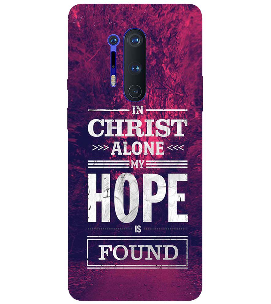 D2208-In Christ I Find Hope Back Cover for OnePlus 8 Pro