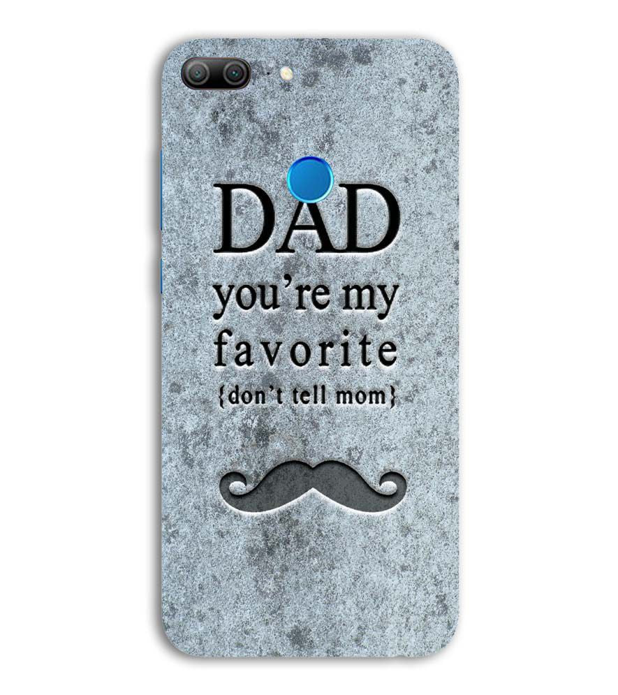 G0037-Dad You're my Favourite Back Cover for Honor 9 Lite