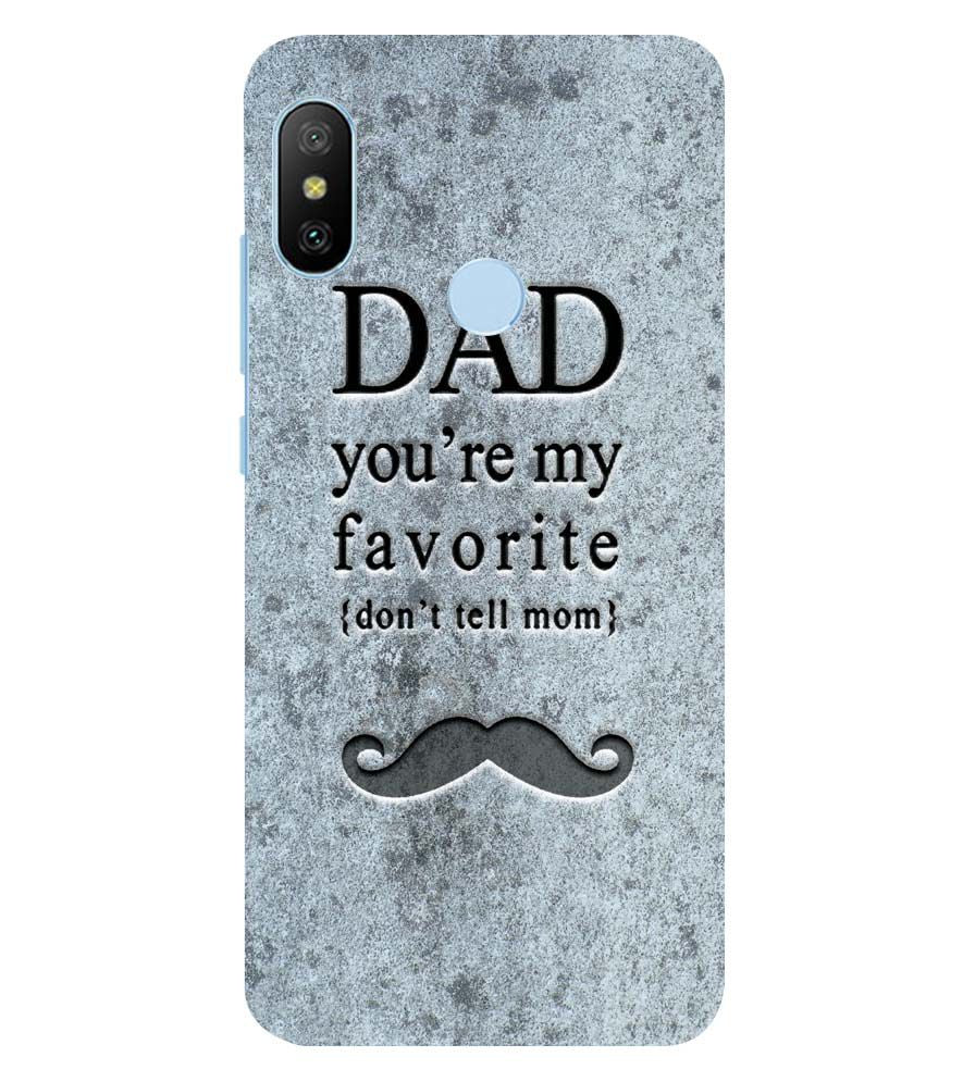 G0037-Dad You're my Favourite Back Cover for Xiaomi Redmi A2