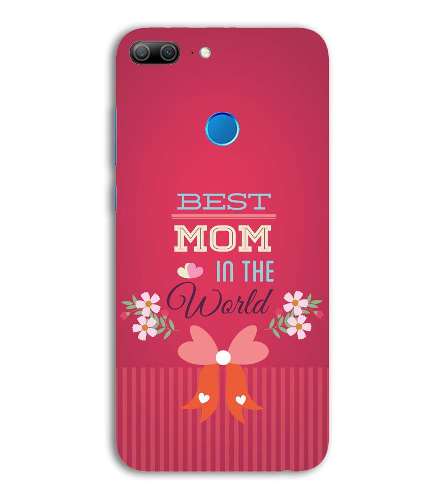 G0357-Best Mom in the World Back Cover for Honor 9 Lite