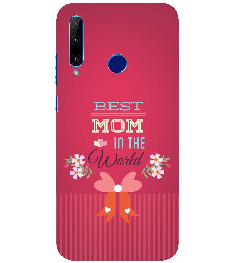 G0357-Best Mom in the World Back Cover for Huawei Honor 10i