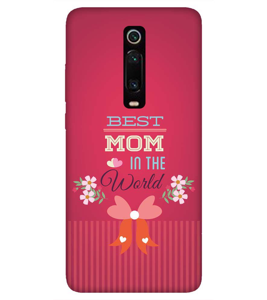 G0357-Best Mom in the World Back Cover for Xiaomi Redmi K20 Pro