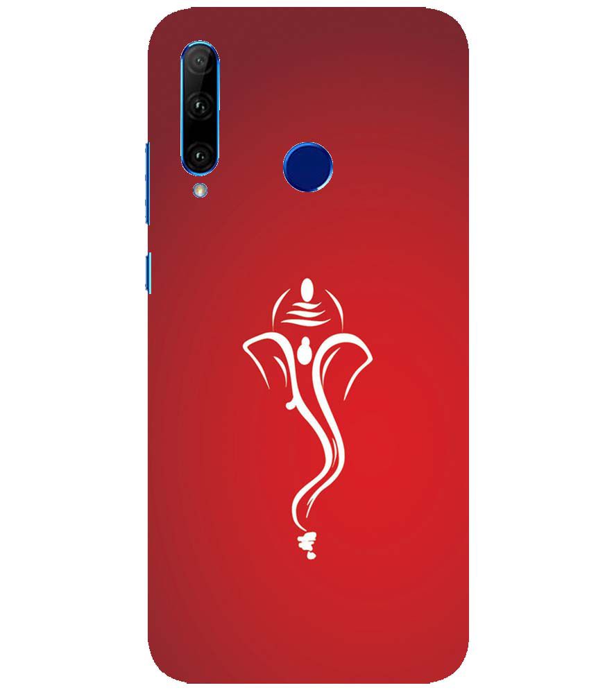 H0057-My Friend Ganesha Back Cover for Huawei Honor 10i