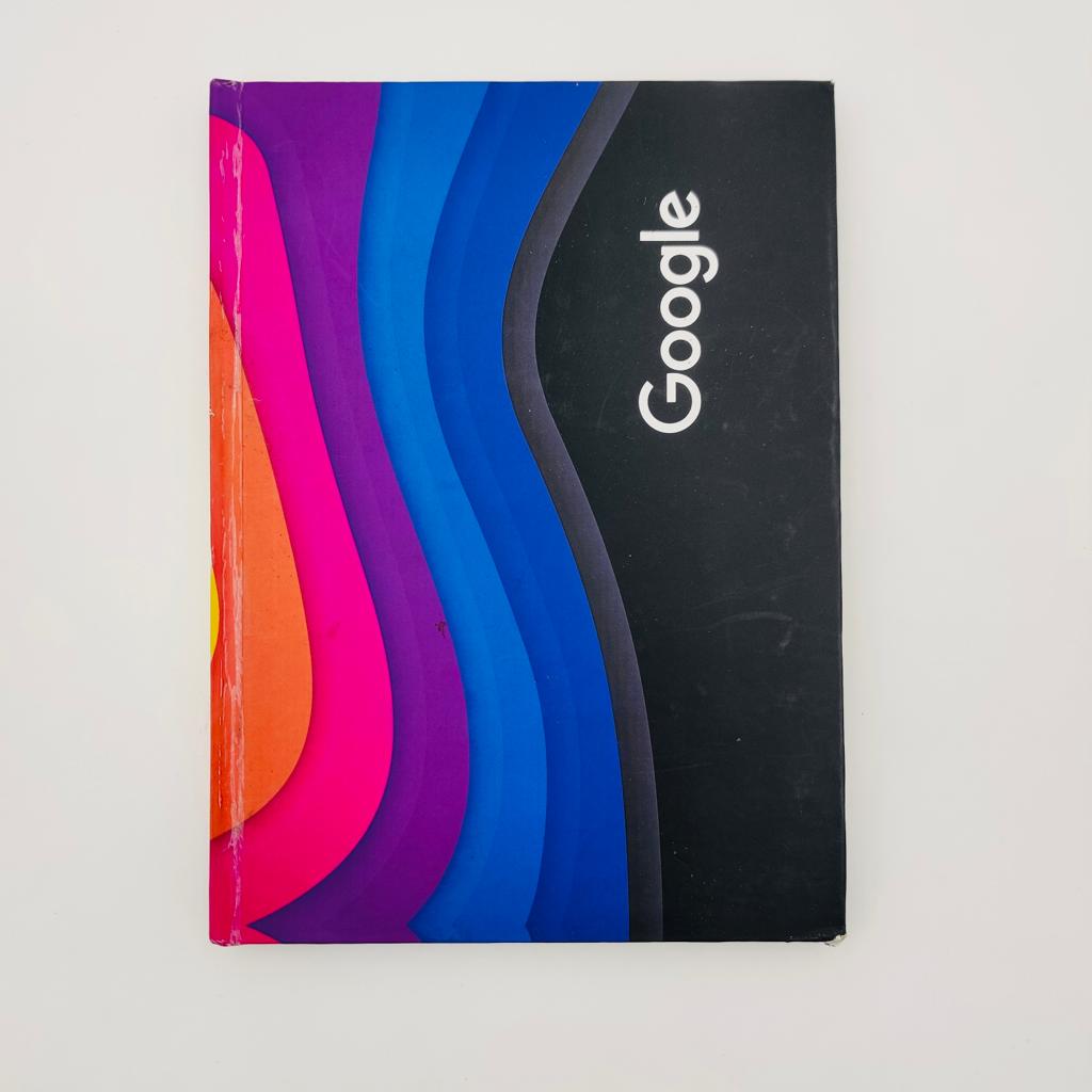 Google Hard Cover Note Book with raised UV - product image 4