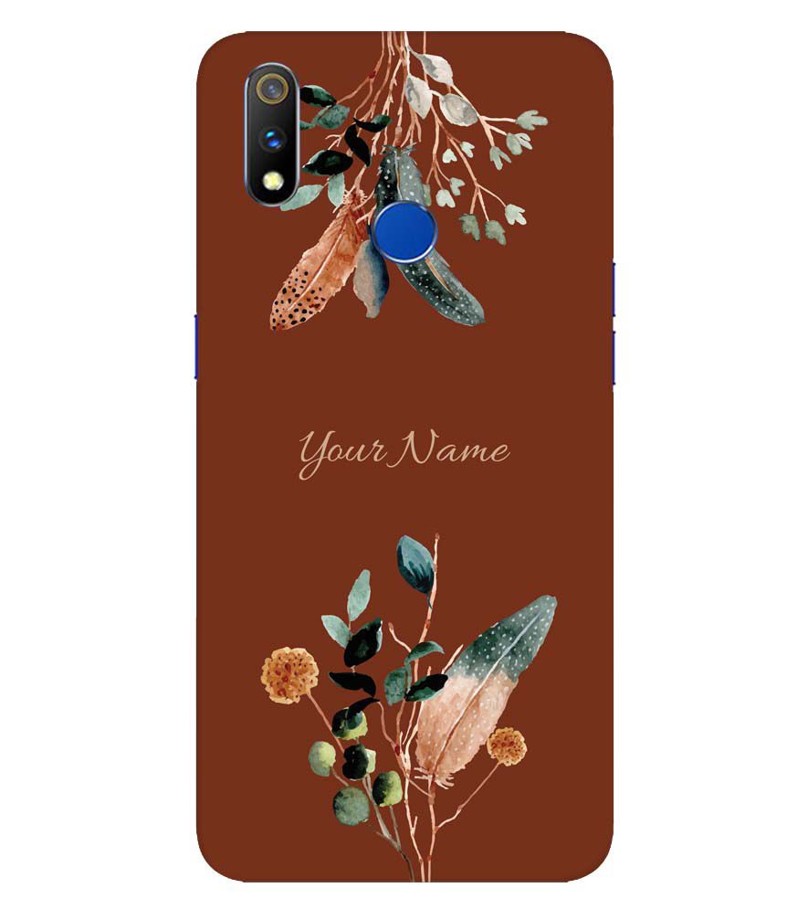 IK5011-Amazing Plants with Name Back Cover for Realme X Lite