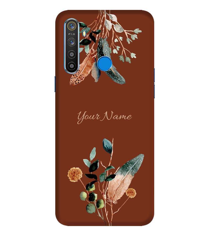 IK5011-Amazing Plants with Name Back Cover for Realme Narzo 10