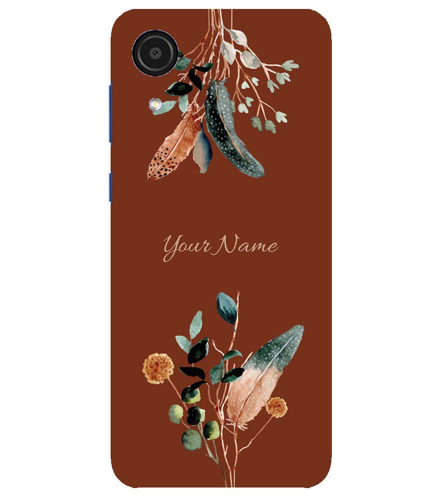 IK5011-Amazing Plants with Name Back Cover for Samsung Galaxy A03 Core