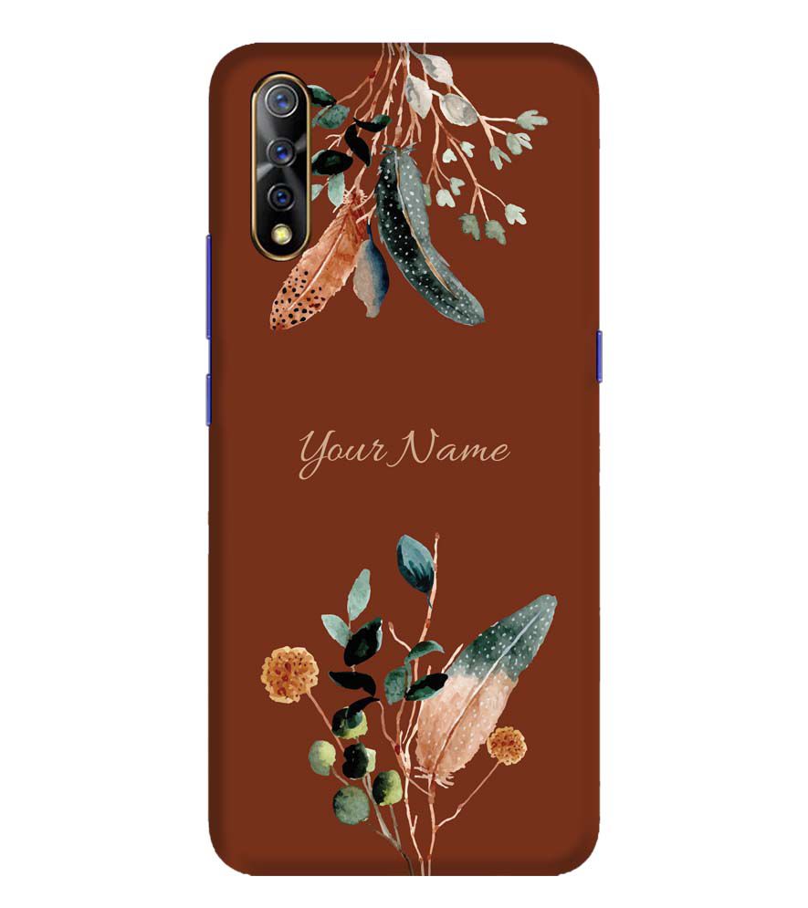 IK5011-Amazing Plants with Name Back Cover for Vivo S1