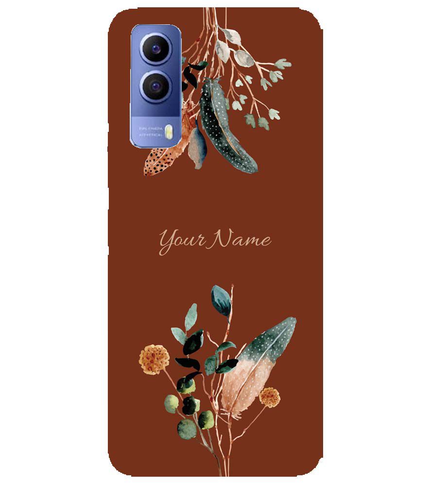 IK5011-Amazing Plants with Name Back Cover for vivo Y53s