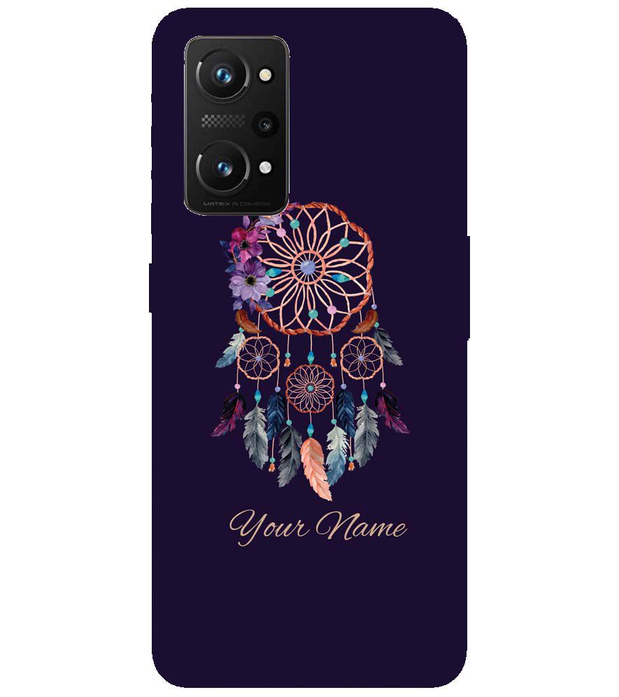 IK5012-Dream Catcher with Name Back Cover for Realme X7 Max 5G