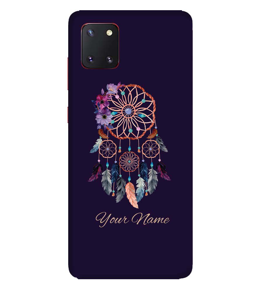 IK5012-Dream Catcher with Name Back Cover for Samsung Galaxy Note10 Lite