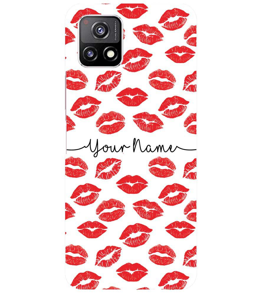 IK5015-Girly Lipstics with Name Back Cover for vivo Y52s