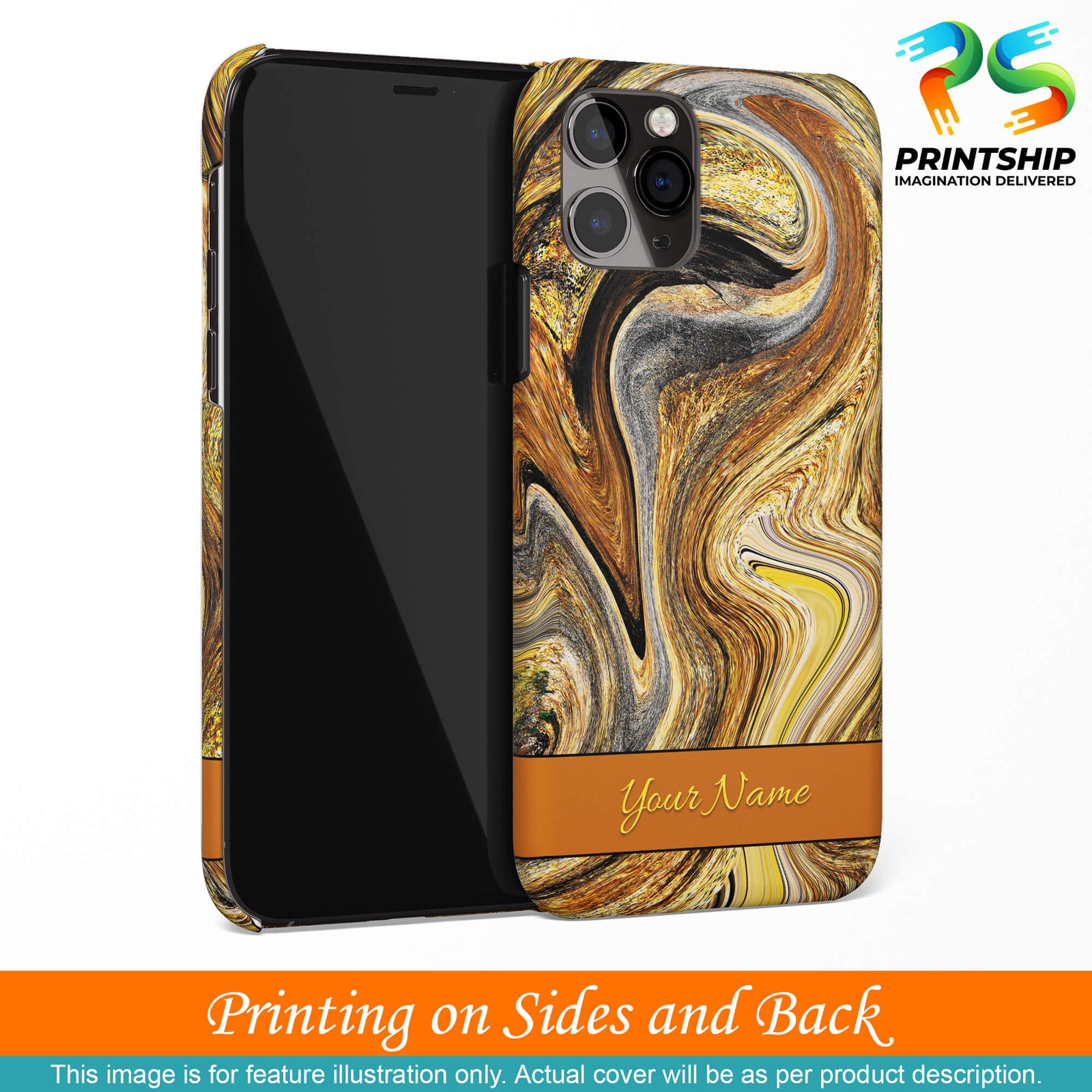 IK5018-Modern Art Name Back Cover for OnePlus 3 and OnePlus 3T-Image3