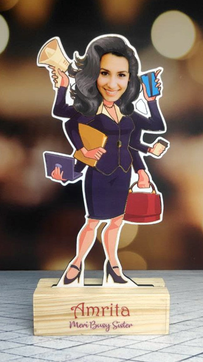 Caricature - Working Girl