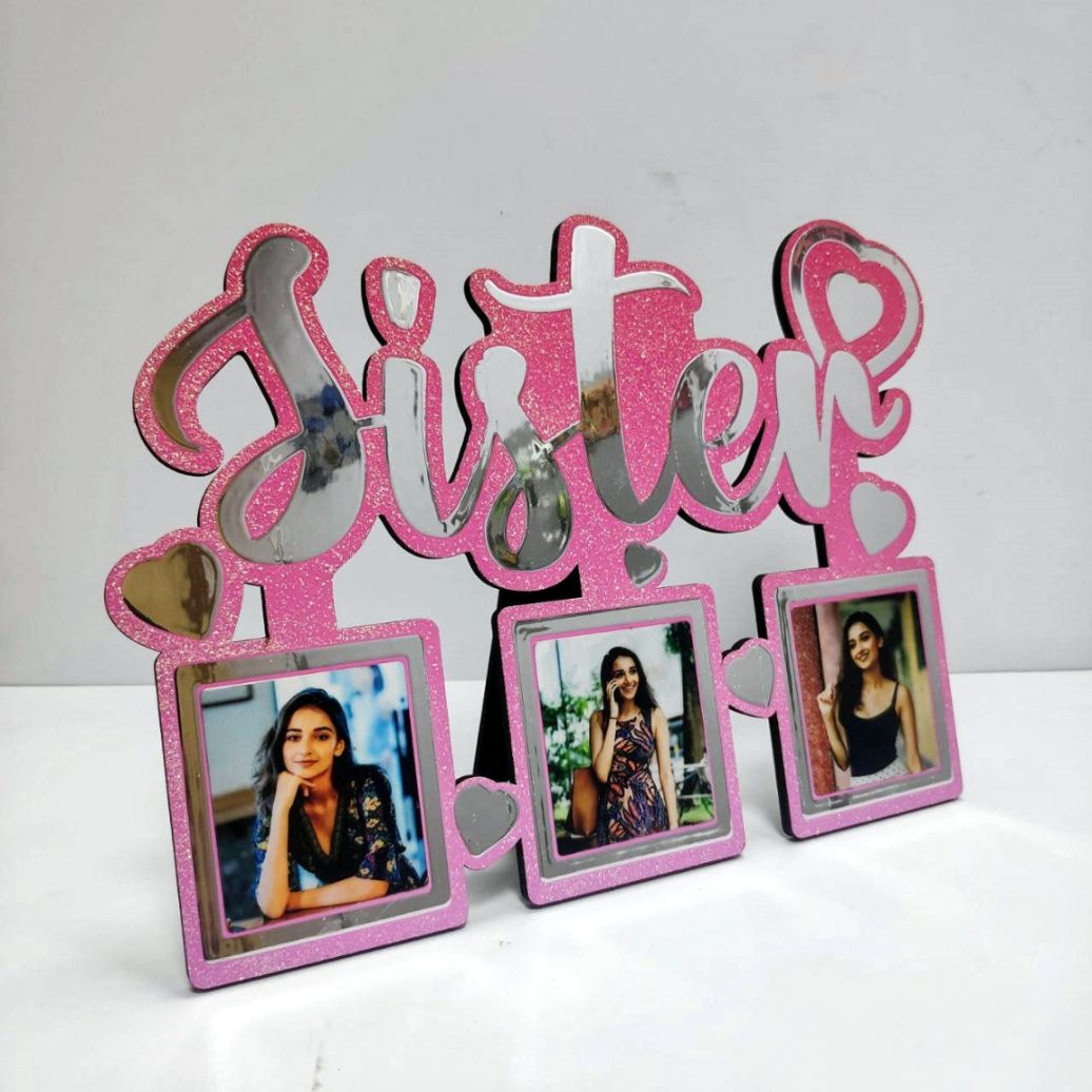 Sister 9x12 Wooden Collage