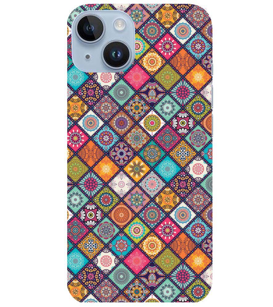 P0197-Beautiful Mandala Pattern Back Cover for Apple iPhone 14