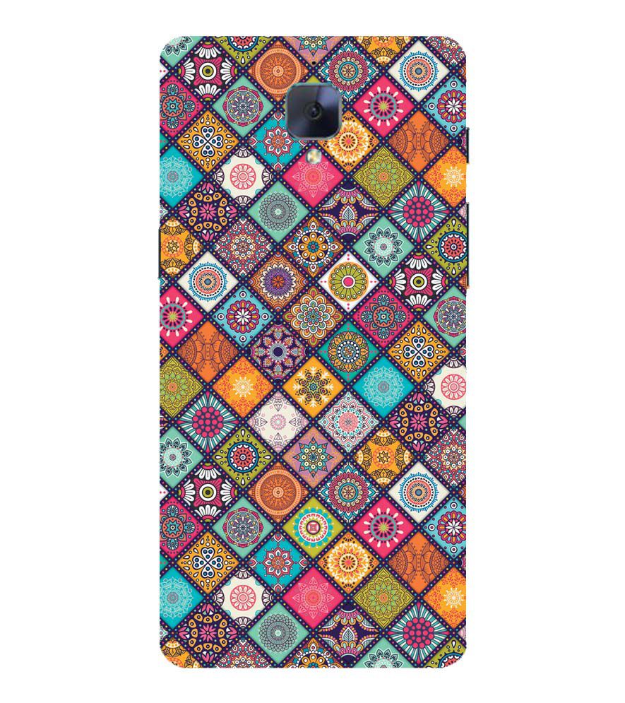 P0197-Beautiful Mandala Pattern Back Cover for OnePlus 3 and OnePlus 3T
