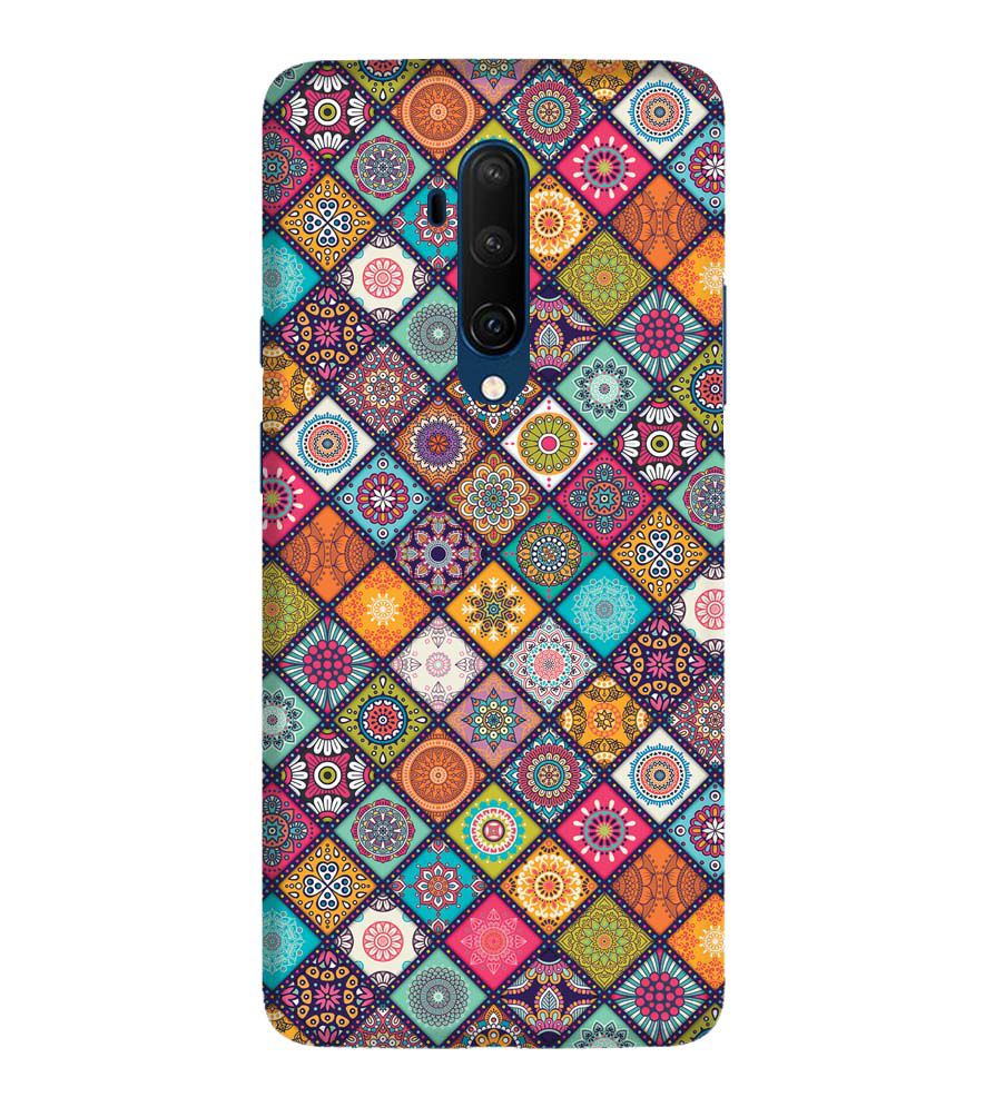 P0197-Beautiful Mandala Pattern Back Cover for OnePlus 7T Pro