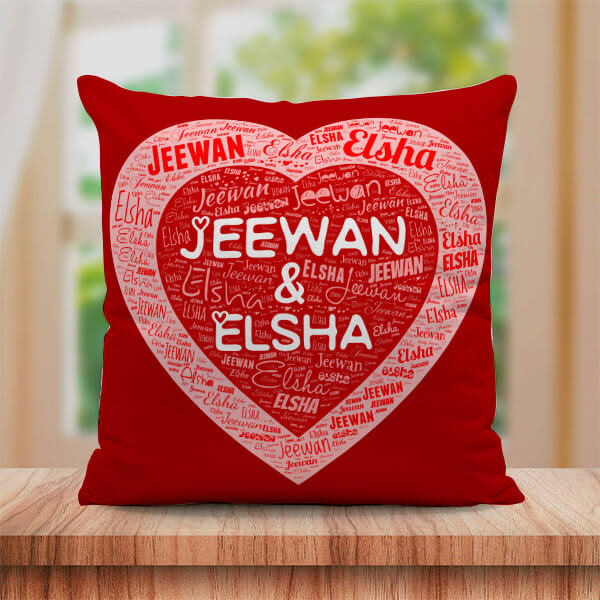 Name Mosaic Cushion