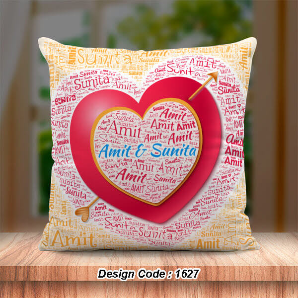Name Mosaic Cushion