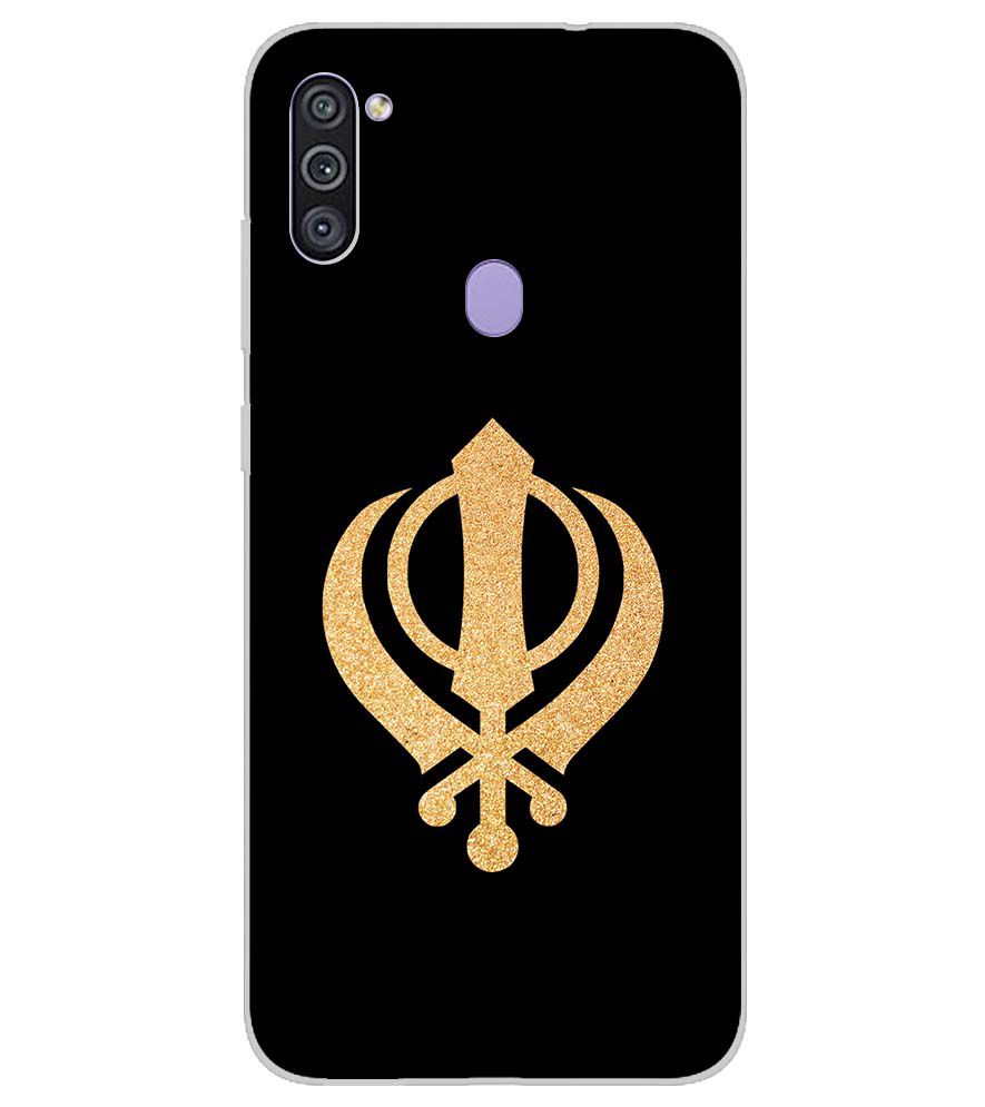 PS1300-Khanda Sahib Back Cover for Samsung Galaxy M11