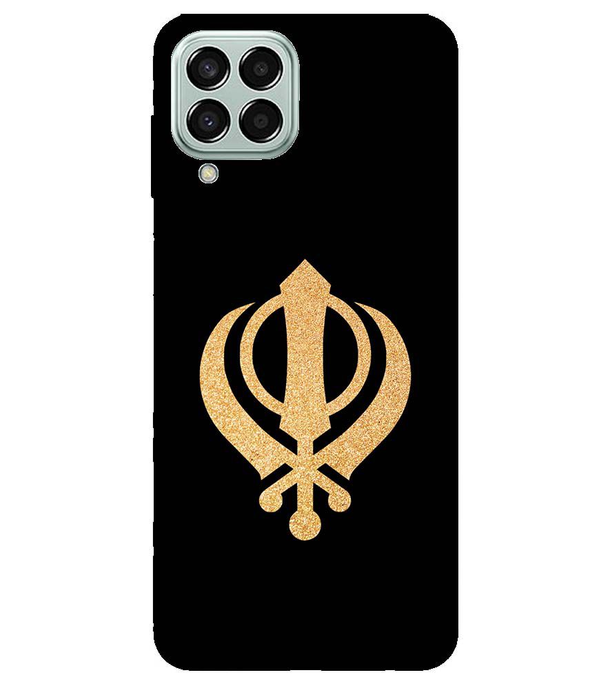 PS1300-Khanda Sahib Back Cover for Samsung Galaxy M33