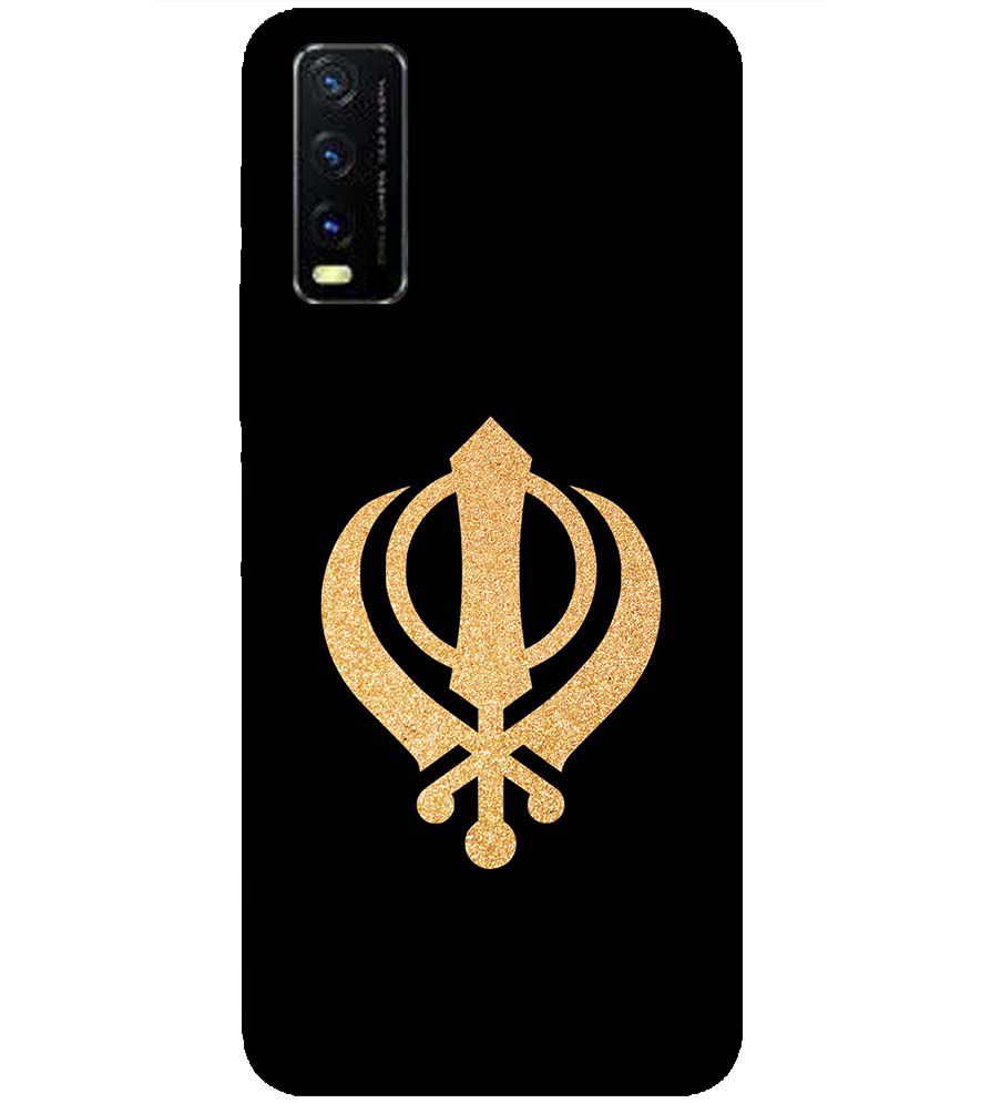 PS1300-Khanda Sahib Back Cover for vivo Y20t