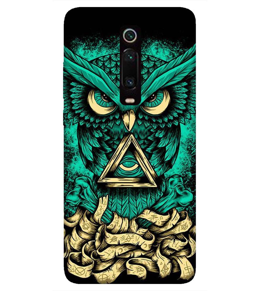 PS1301-Illuminati Owl Back Cover for Xiaomi Redmi K20 Pro