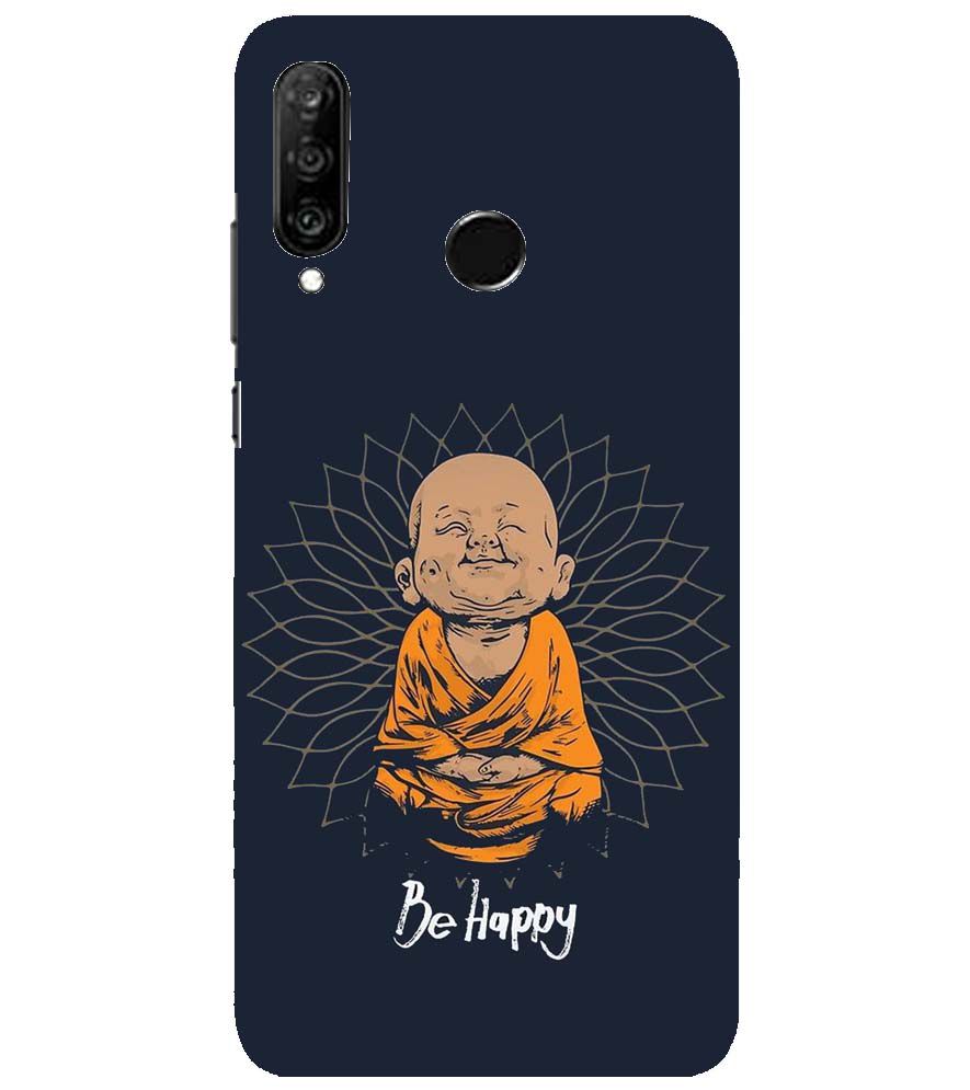 PS1302-Be Happy Back Cover for Huawei nova 4e