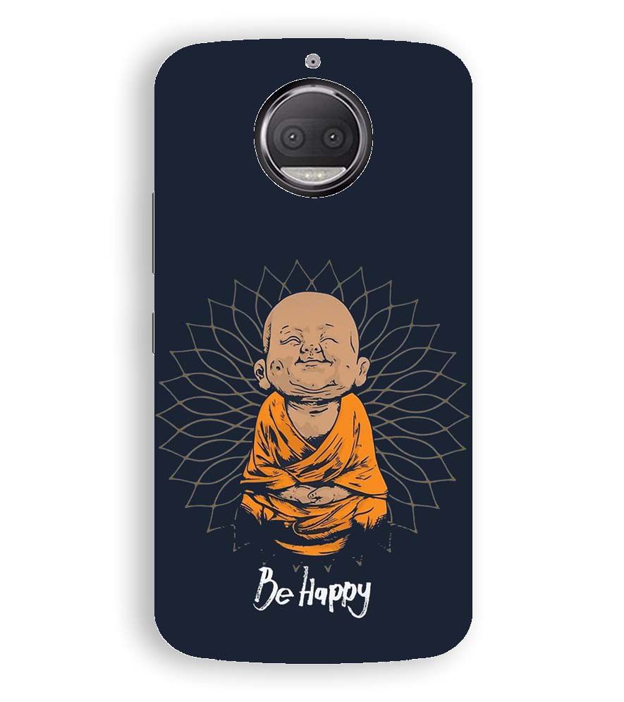 PS1302-Be Happy Back Cover for Motorola Moto G5S Plus