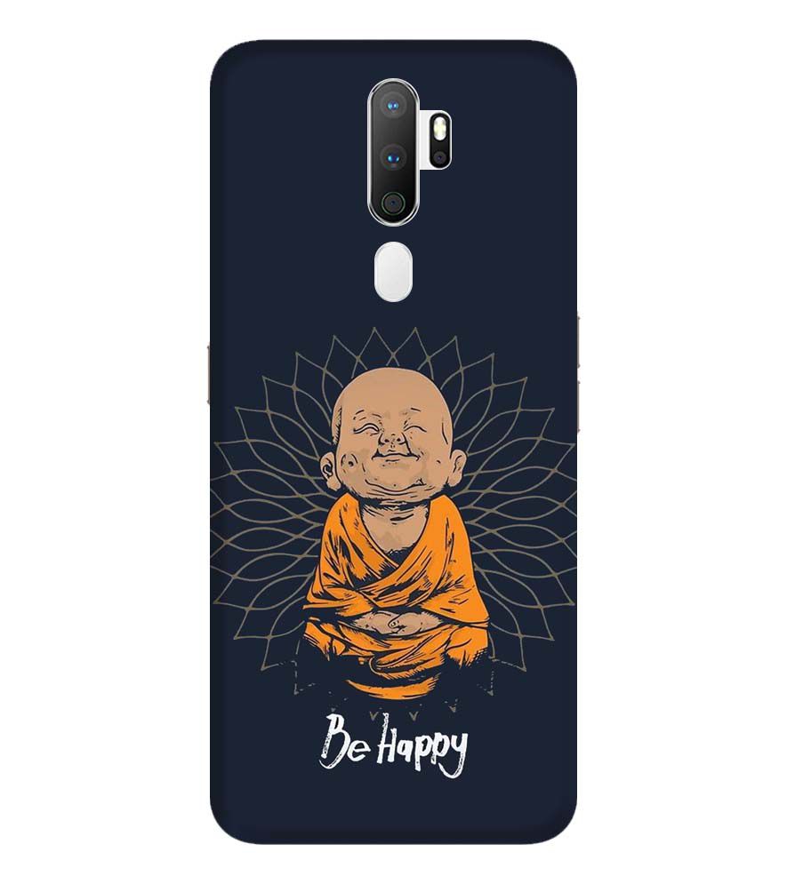 PS1302-Be Happy Back Cover for Oppo A9 (2020)