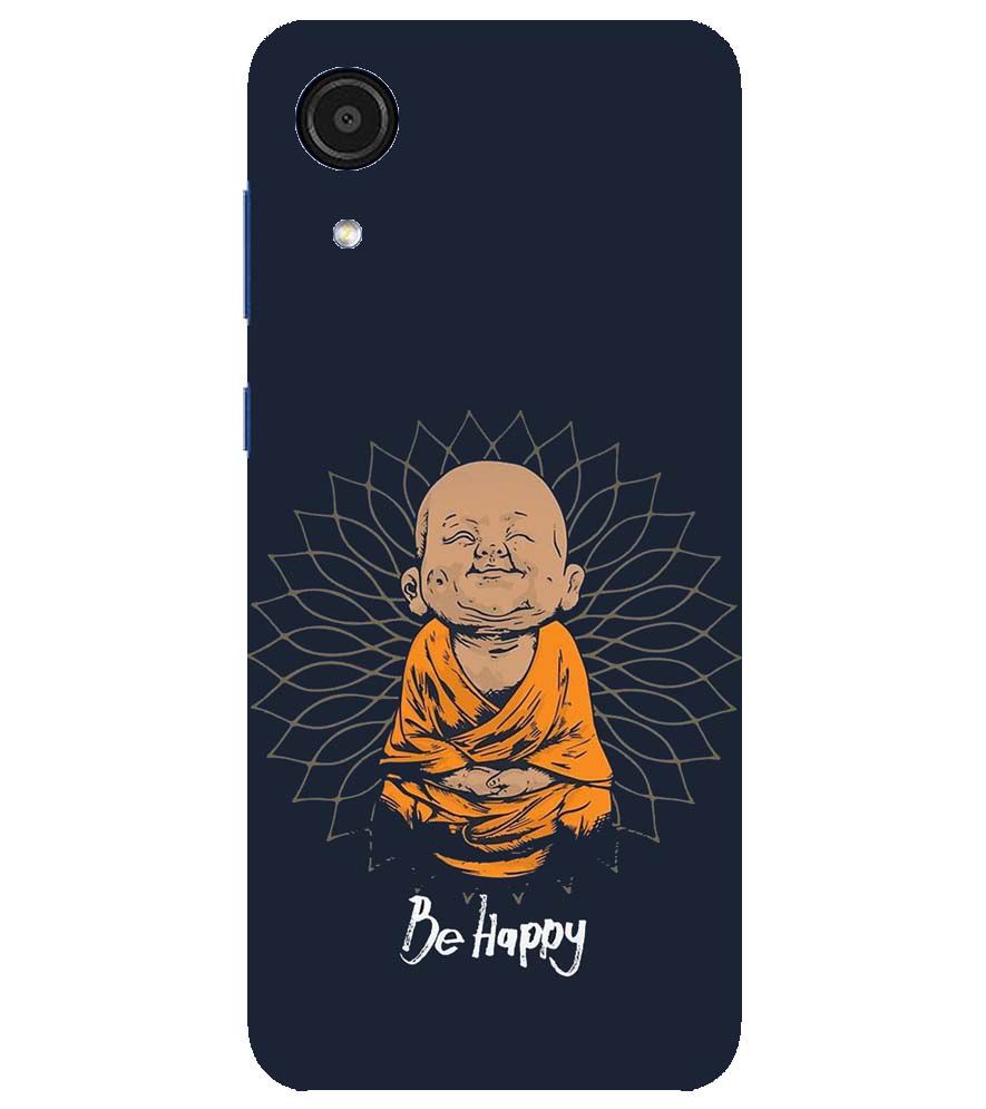 PS1302-Be Happy Back Cover for Samsung Galaxy A03 Core