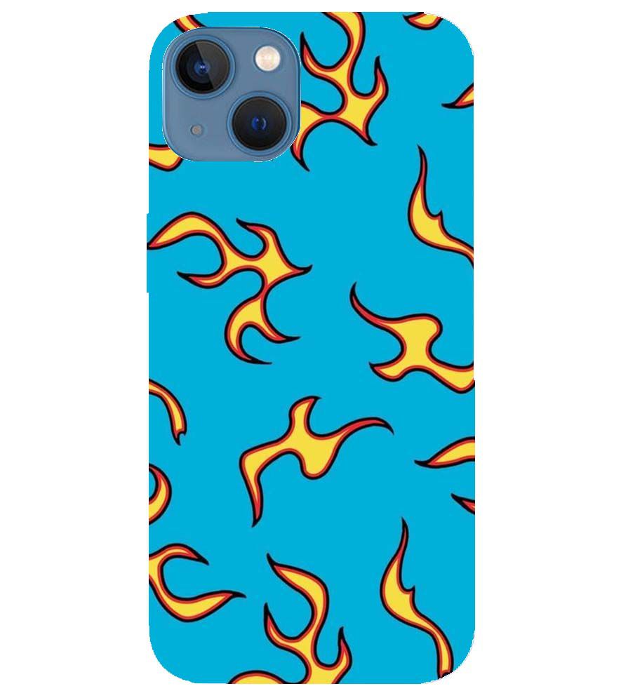 PS1303-Golf Wang Flame Back Cover for Apple iPhone 13
