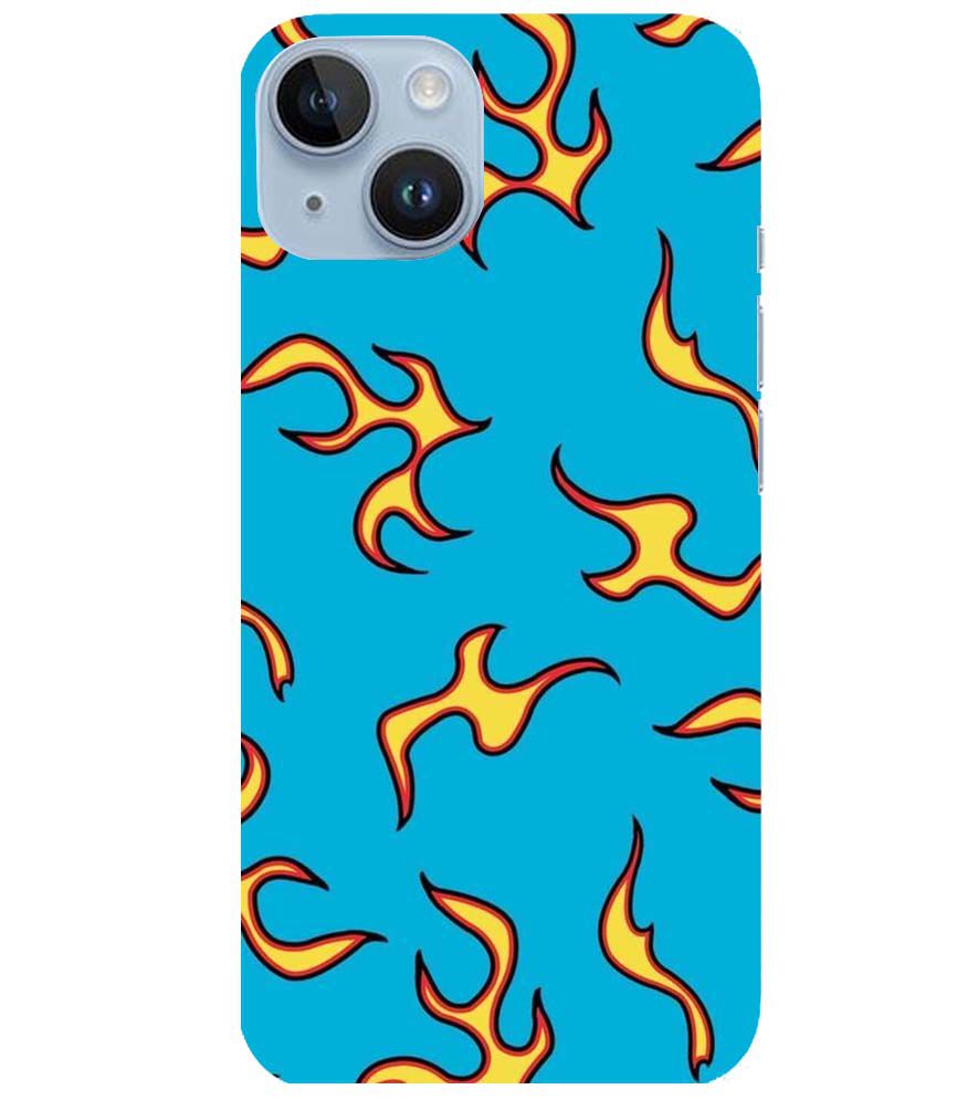 PS1303-Golf Wang Flame Back Cover for Apple iPhone 14