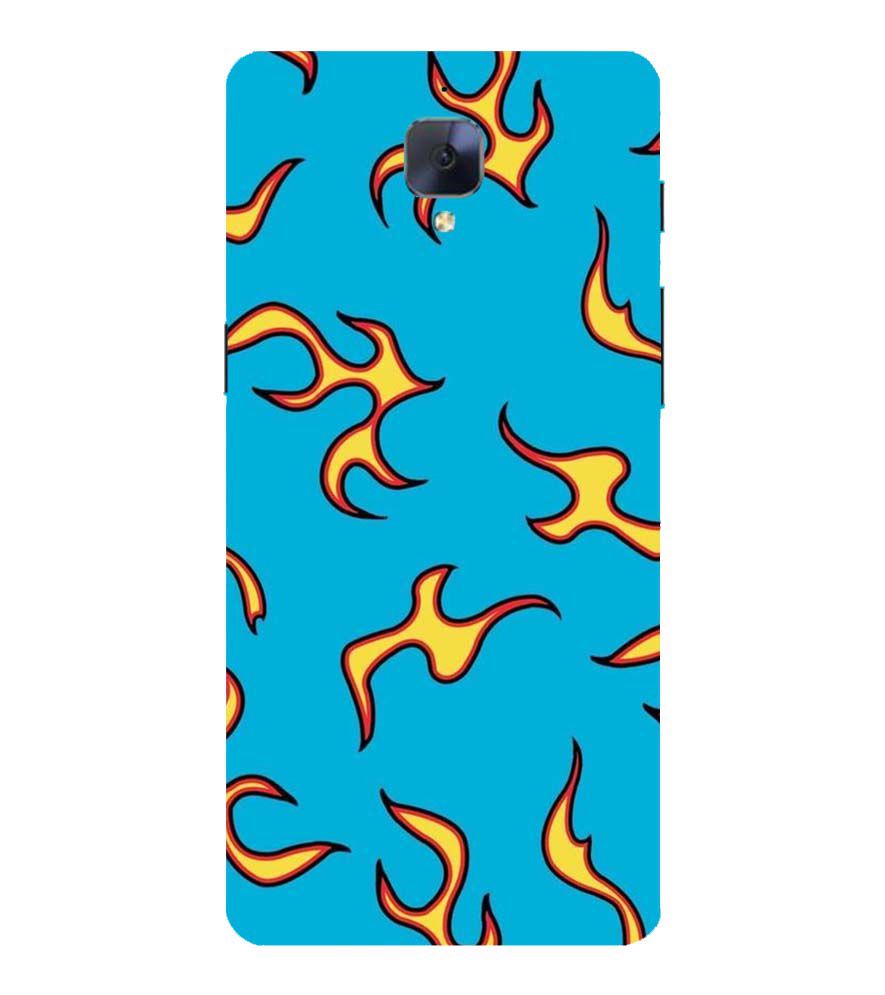 PS1303-Golf Wang Flame Back Cover for OnePlus 3 and OnePlus 3T