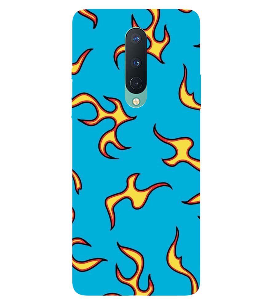 PS1303-Golf Wang Flame Back Cover for OnePlus 8