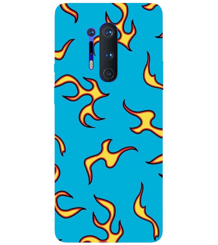 PS1303-Golf Wang Flame Back Cover for OnePlus 8 Pro