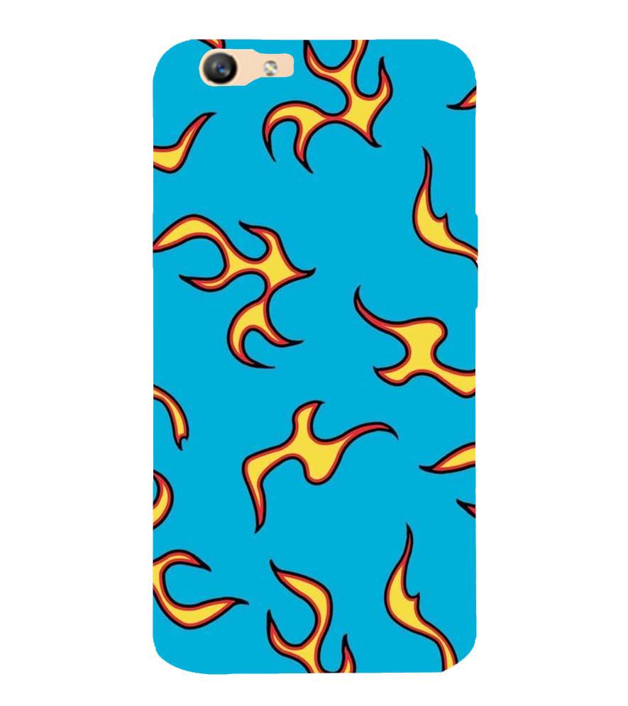 PS1303-Golf Wang Flame Back Cover for Oppo F1s : A59