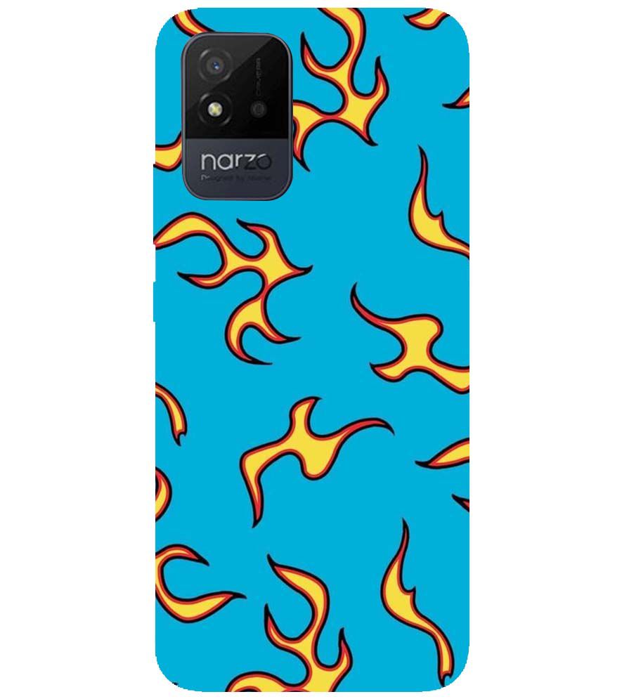 PS1303-Golf Wang Flame Back Cover for Realme Narzo 50i