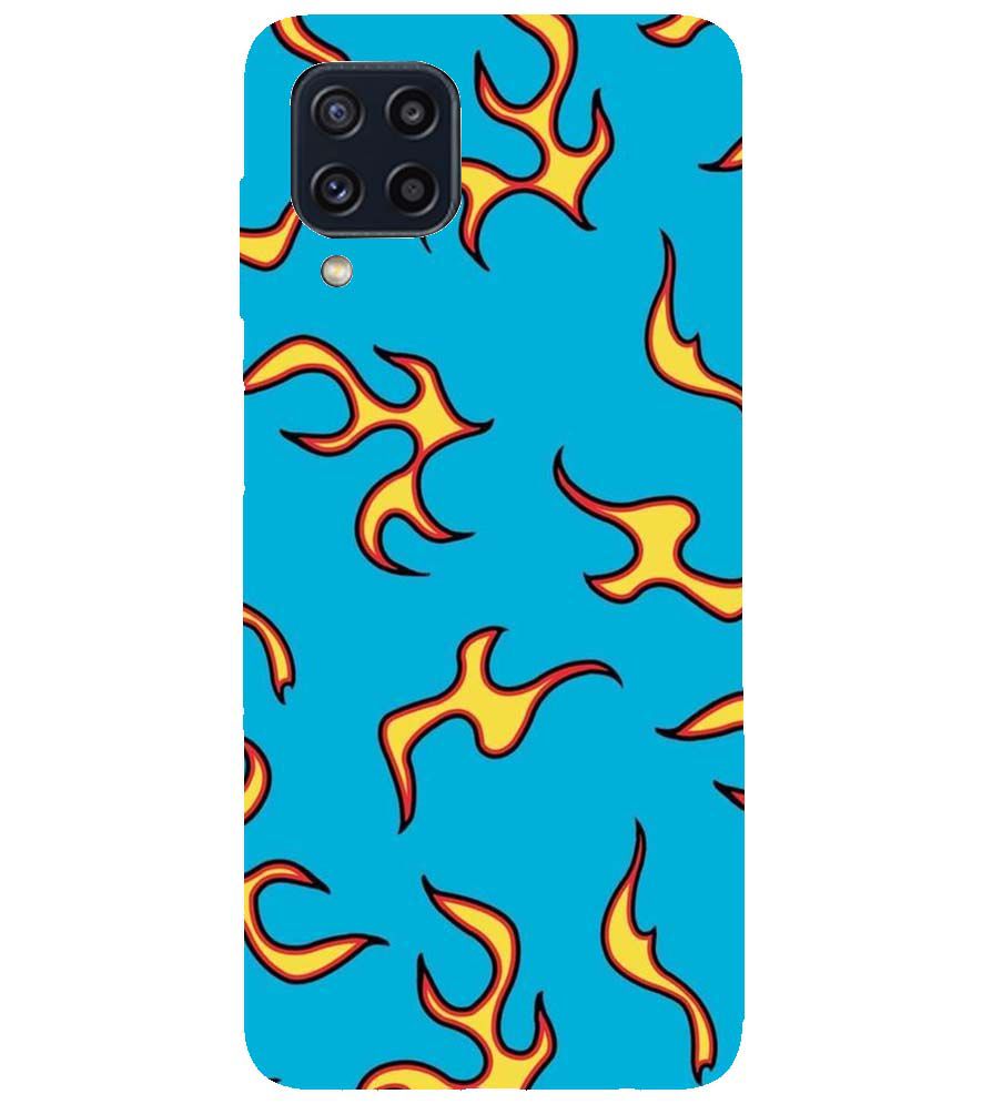 PS1303-Golf Wang Flame Back Cover for Samsung Galaxy M32 Prime