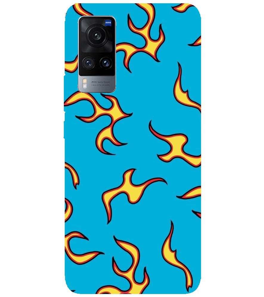 PS1303-Golf Wang Flame Back Cover for vivo X60
