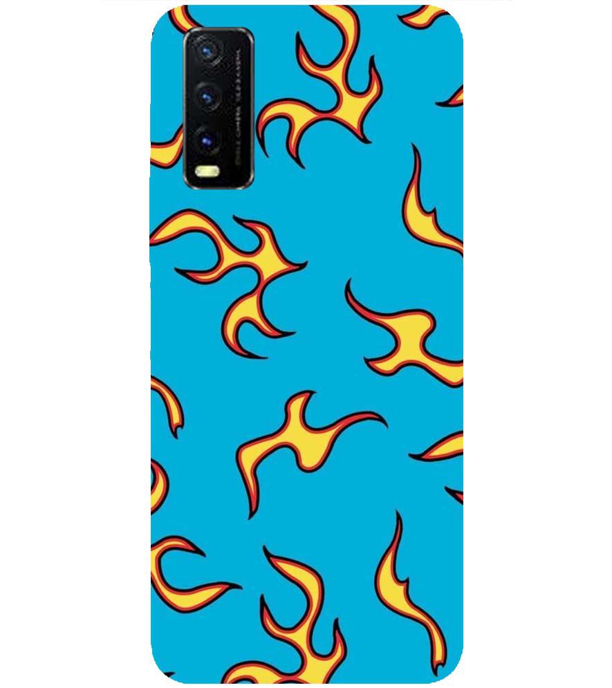 PS1303-Golf Wang Flame Back Cover for vivo Y20s