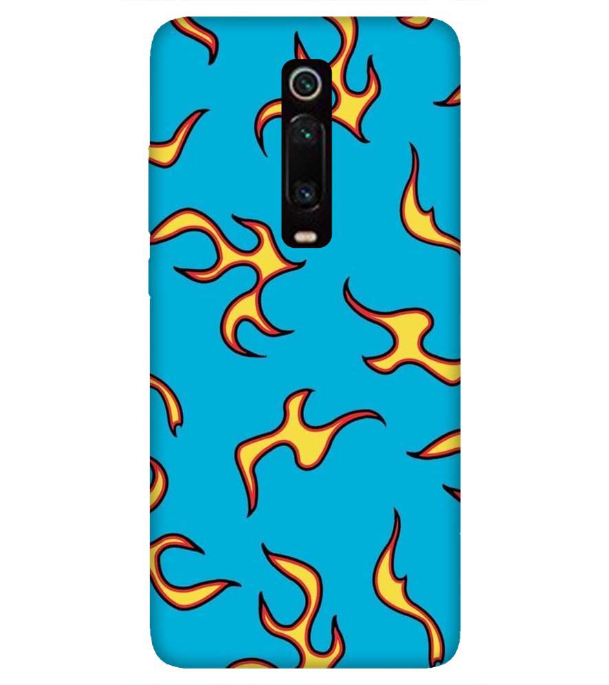 PS1303-Golf Wang Flame Back Cover for Xiaomi Redmi K20 Pro